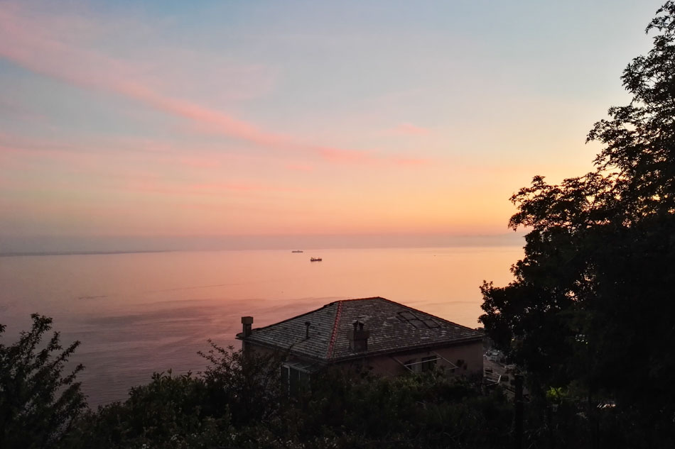 Sonnenuntergang In Italien